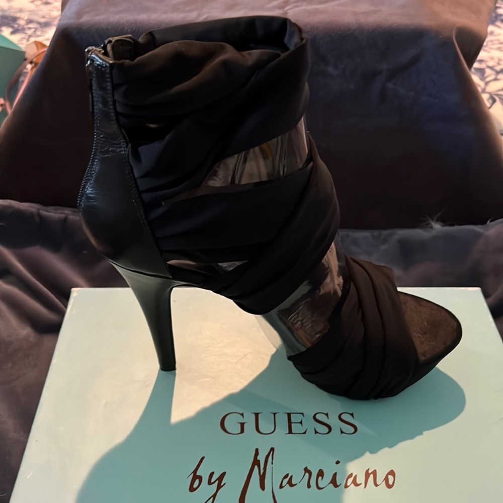 Guess by Marciano Satin strappy heels! Sexy and Gorgeous!